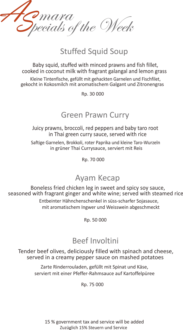 Specials