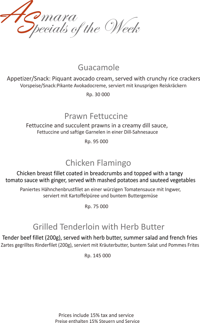 Specials